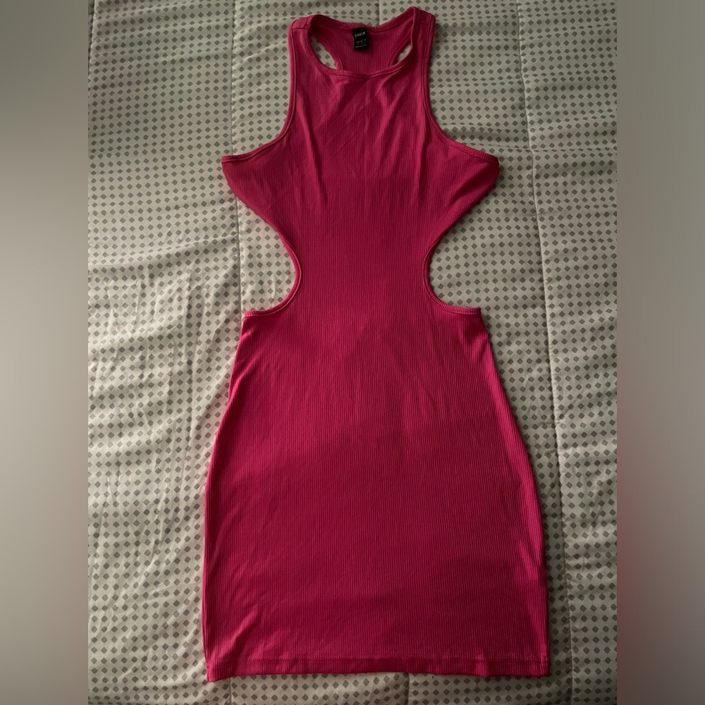 SHEIN pink lightweight dress